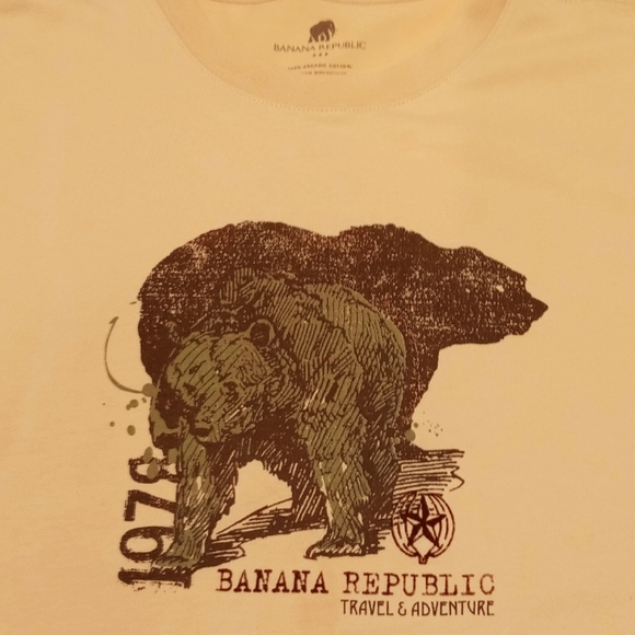 BANANA REPUBLIC GRAPHIC T-SHIRT - Picture 10 of 11